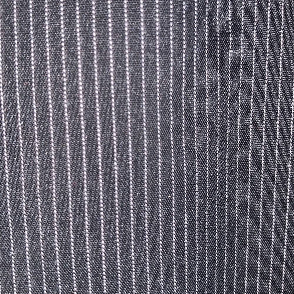 Van Heusen Mens Traveler Dress Shirt XL 15.5/33 Black with stripes Wrinkle Free - Picture 6 of 8